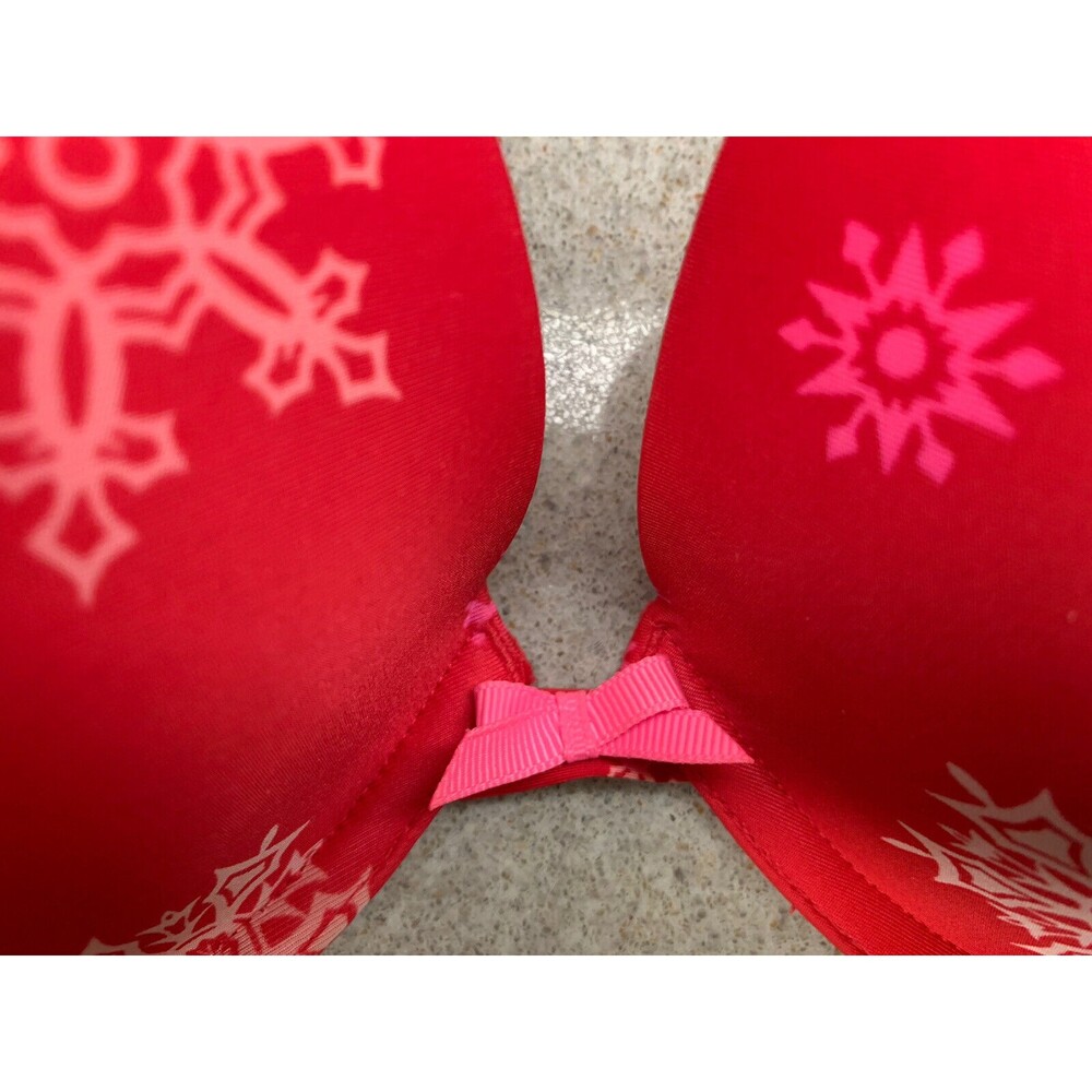 Victoria's Secret Womens Size 34dd Push Up Pigeonnant Lined Underwire Bra View 2